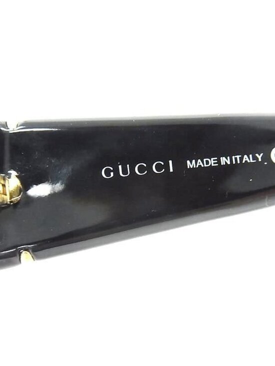 Gucci Sunglasses Horsebit S Black Lens Gradation Acetate Eyewear